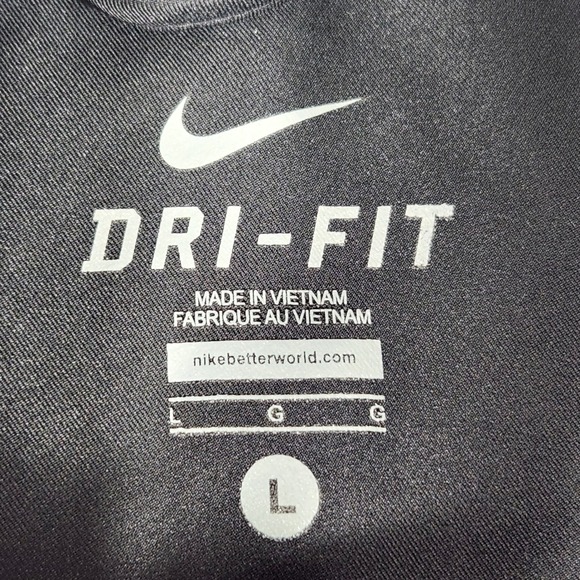 Nike Saints Jacket Men Large NFL Football Team Black Full Zip Lightweight - Picture 7 of 12